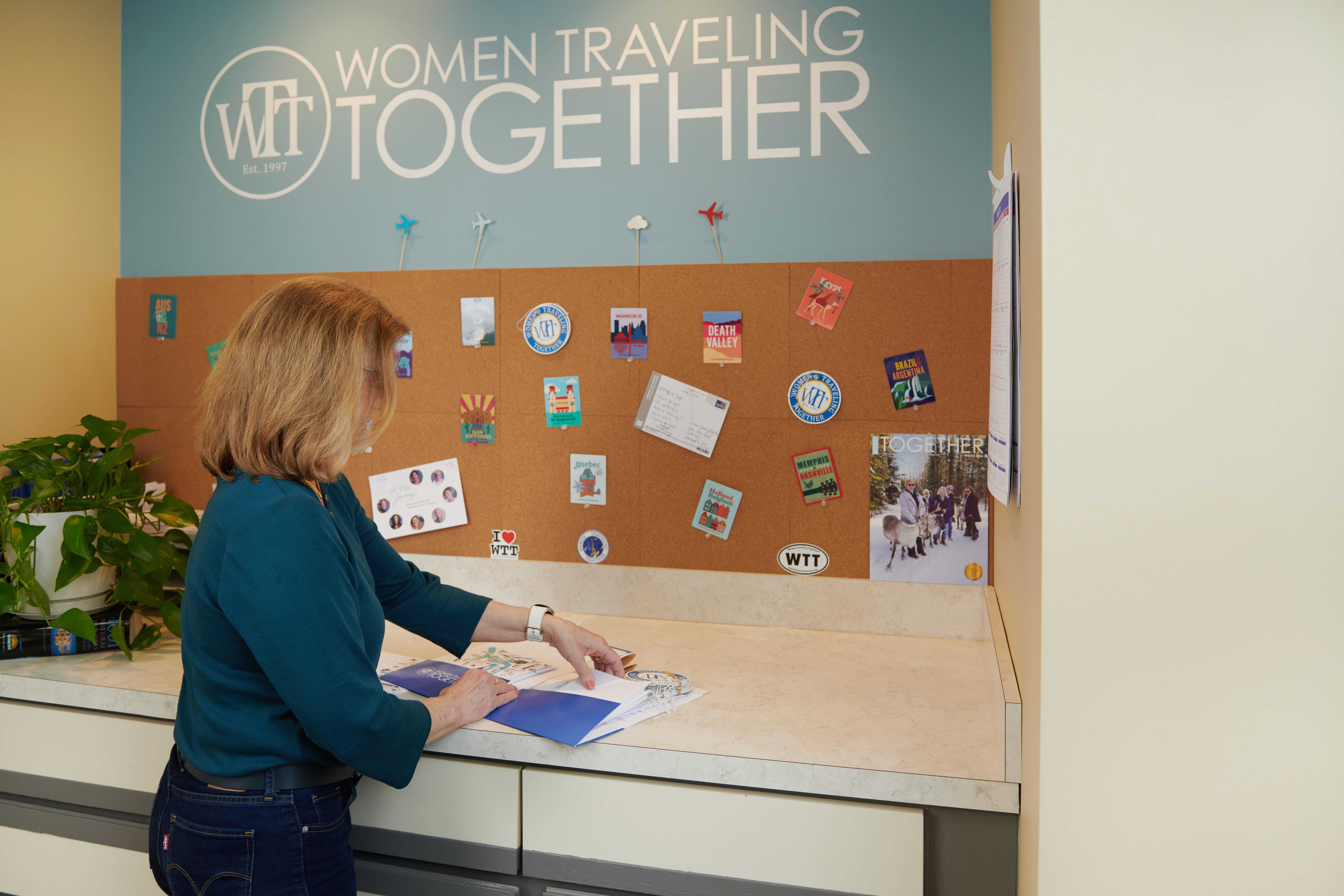 WTT office — Women Traveling Together